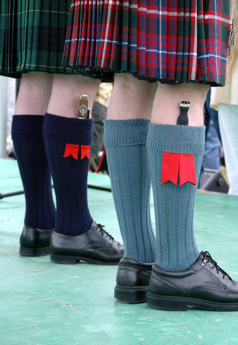 Solid Colored Kilt Flashes