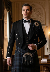 Luxury Prince Charlie Dress Jacket & Waistcoat