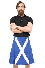 Scottish Flag Utility Kilt front