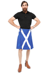 style Scottish Flag Utility Kilt