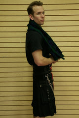 Twin Rogue Grunge Punk Kilt - side view