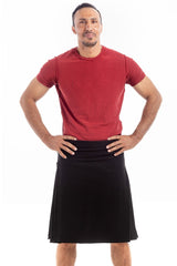mens black kilt