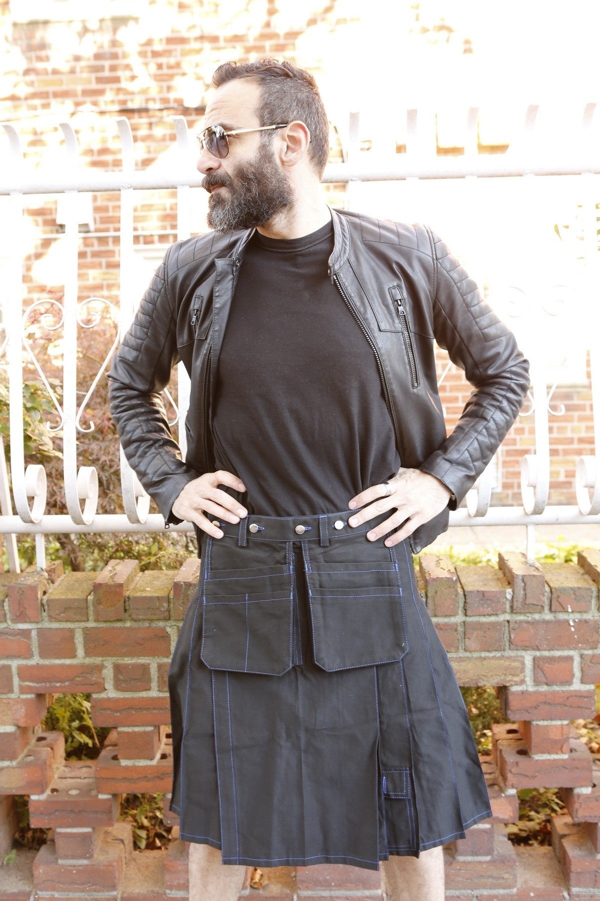 Blacklader Work Kilt - Front side view