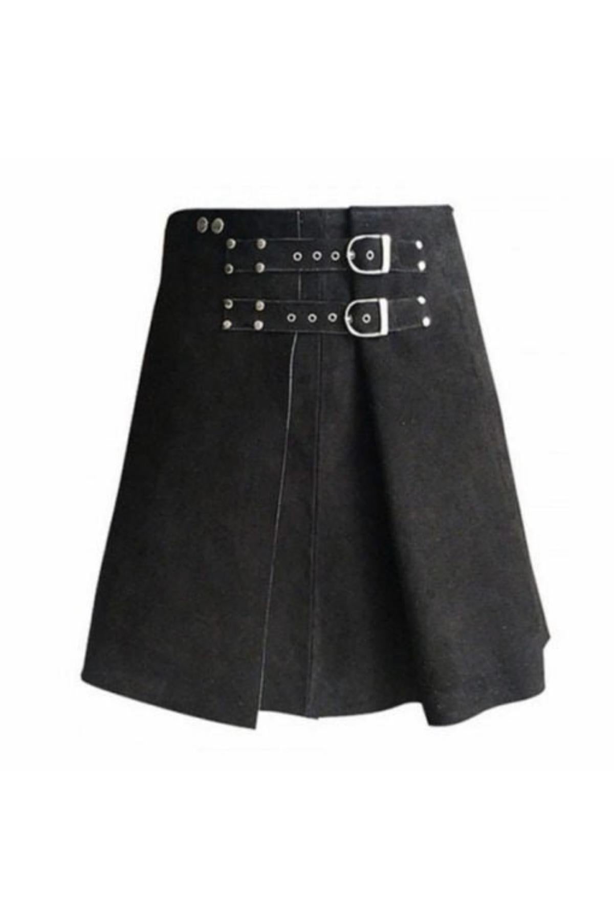 Roman Gladiator Warrior Leather Kilt