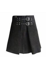 Roman Gladiator Warrior Leather Kilt
