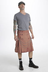Stonewash Utility Kilt - Left side view