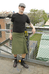 running kilt - Front side view