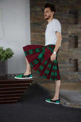 Tartan Hybrid Kilt - Side View