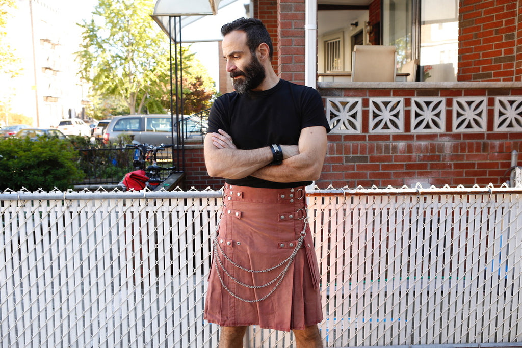 Traditional Utility Kilt Look to a Modern One