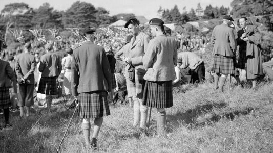 Scottish highland kilts