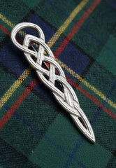 Celtic Interwoven Knot Kilt Pin