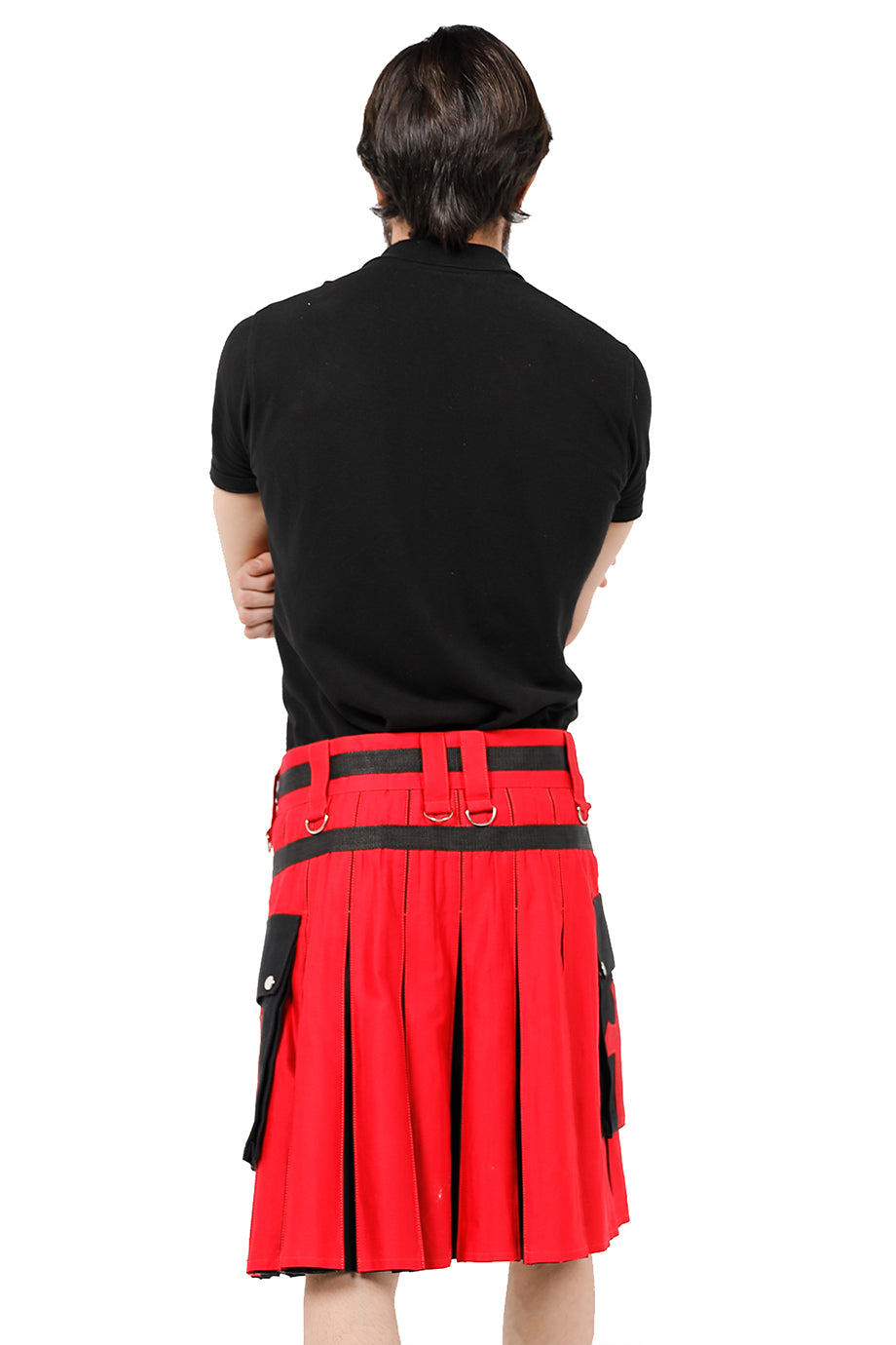 Crucifix Utility Kilt back