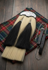 Highland Full Dress Horsehair Sporran with Silver Cantle