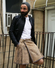 Nomad Vintage Leather Kilt