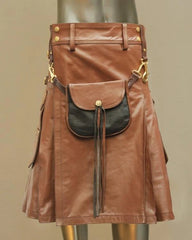 RogueCraft Leather Utility Kilt