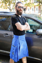 Vanguard Kilt for Goths - side view