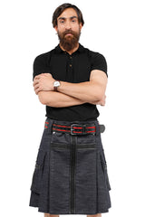 Vogue Denim Kilt for mens