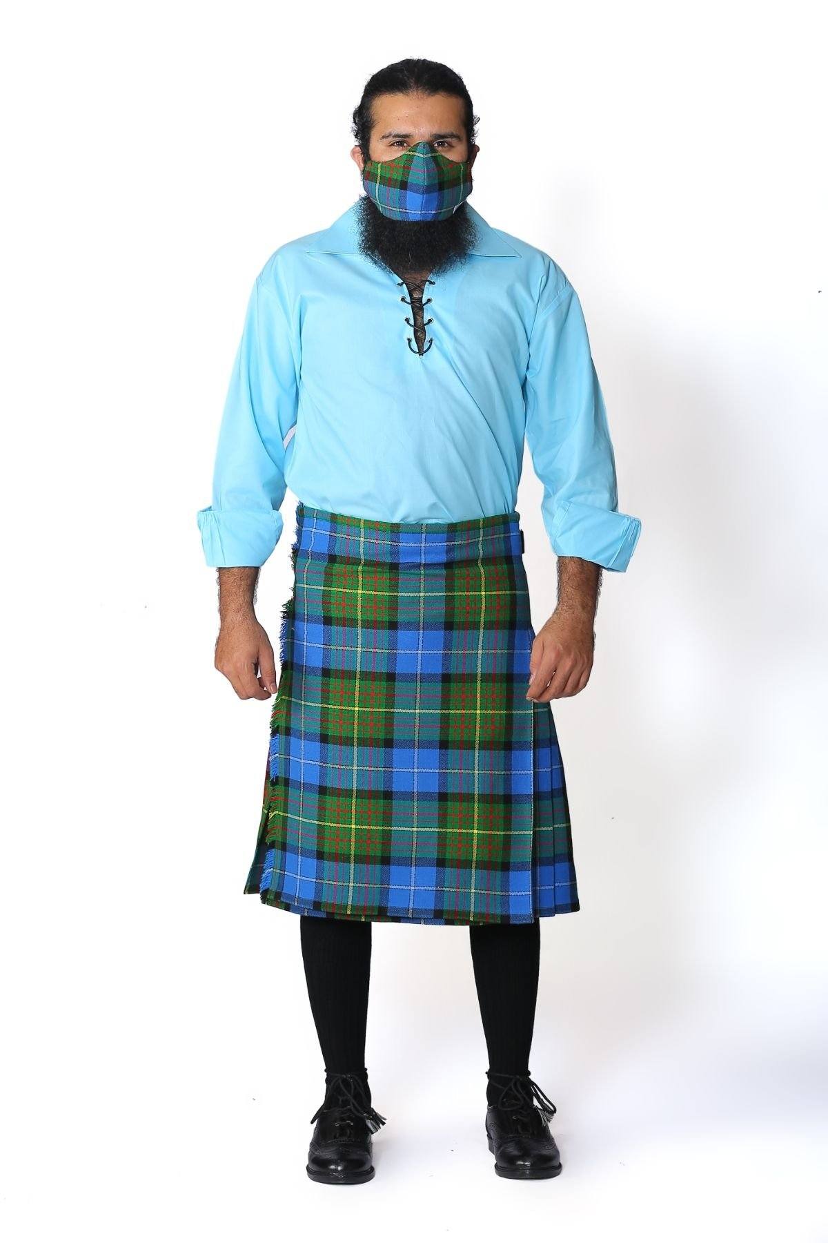 California Tartan Kilt and outfit