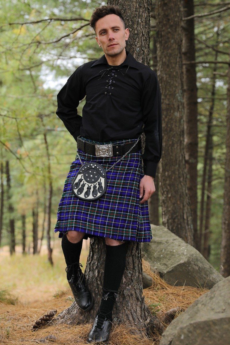 Cowan Tartan Kilt-front