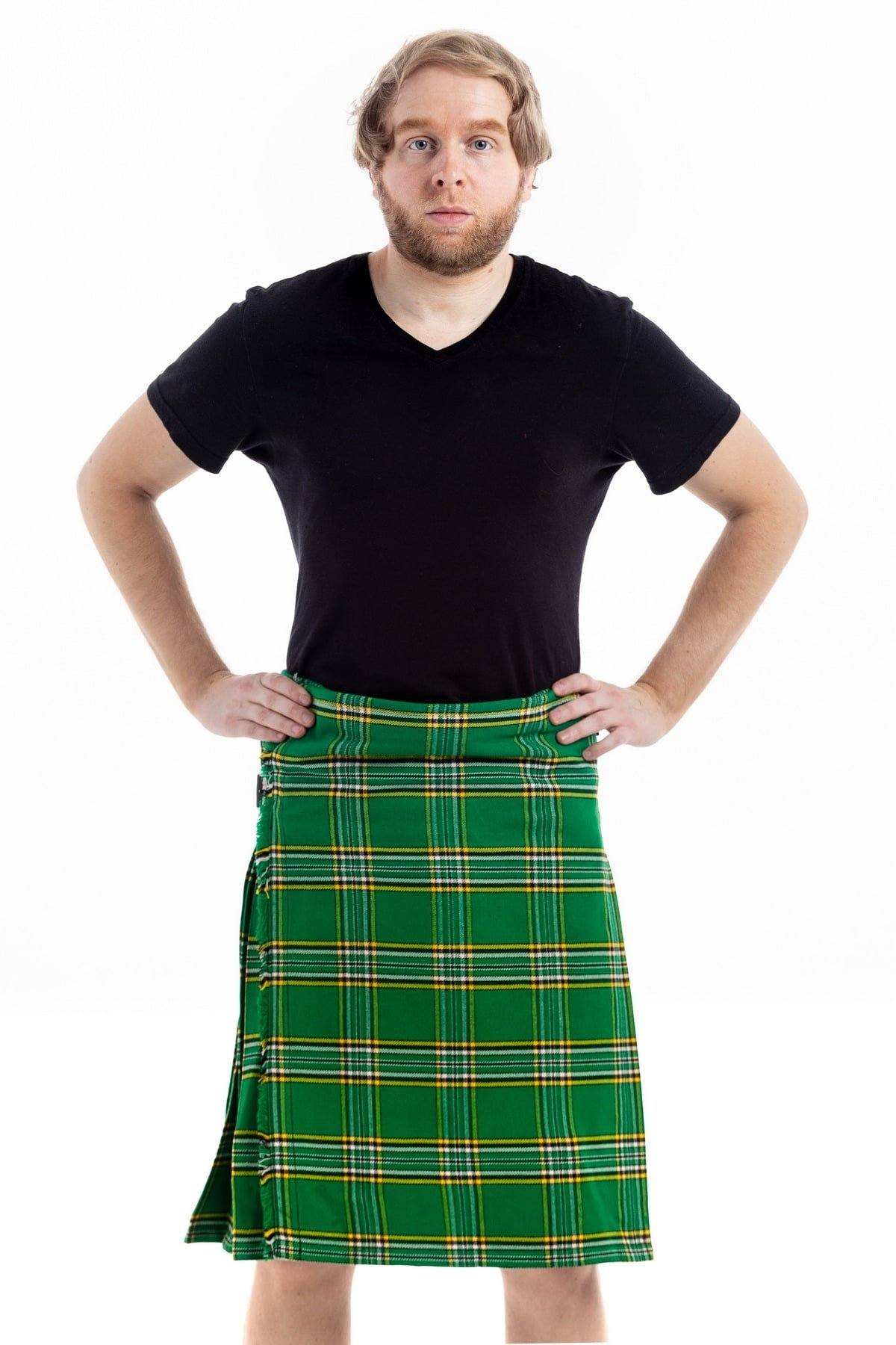 Irish national Tartan Kilt