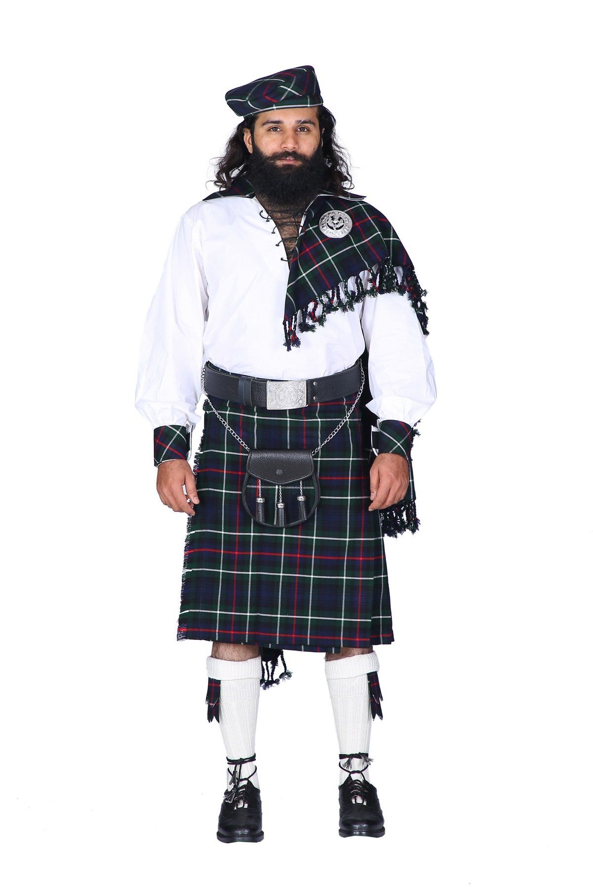 Mackenzie Tartan kilt and outfit