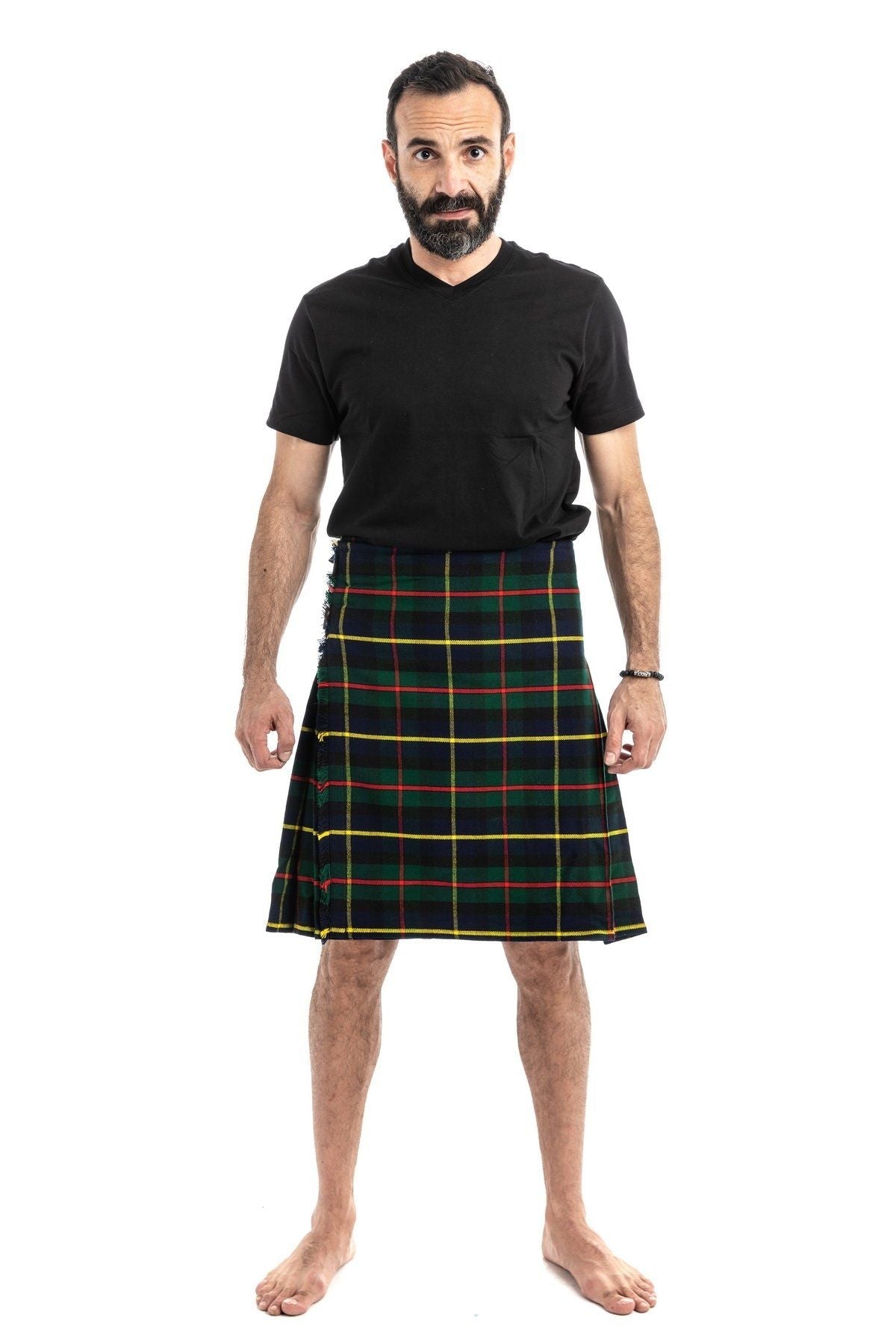 Macleod of harris kilt-front view