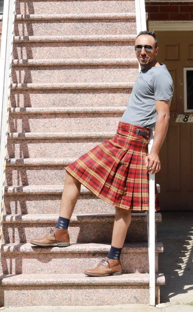 Rourke frew Tartan kilt