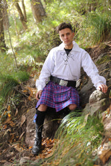 Elegant Tartan Hiking Kilt For Men