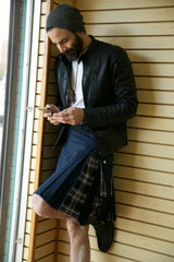 Modern hybrid kilt - Side view