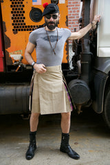 Deluxe Hybrid Kilt - Front Side view