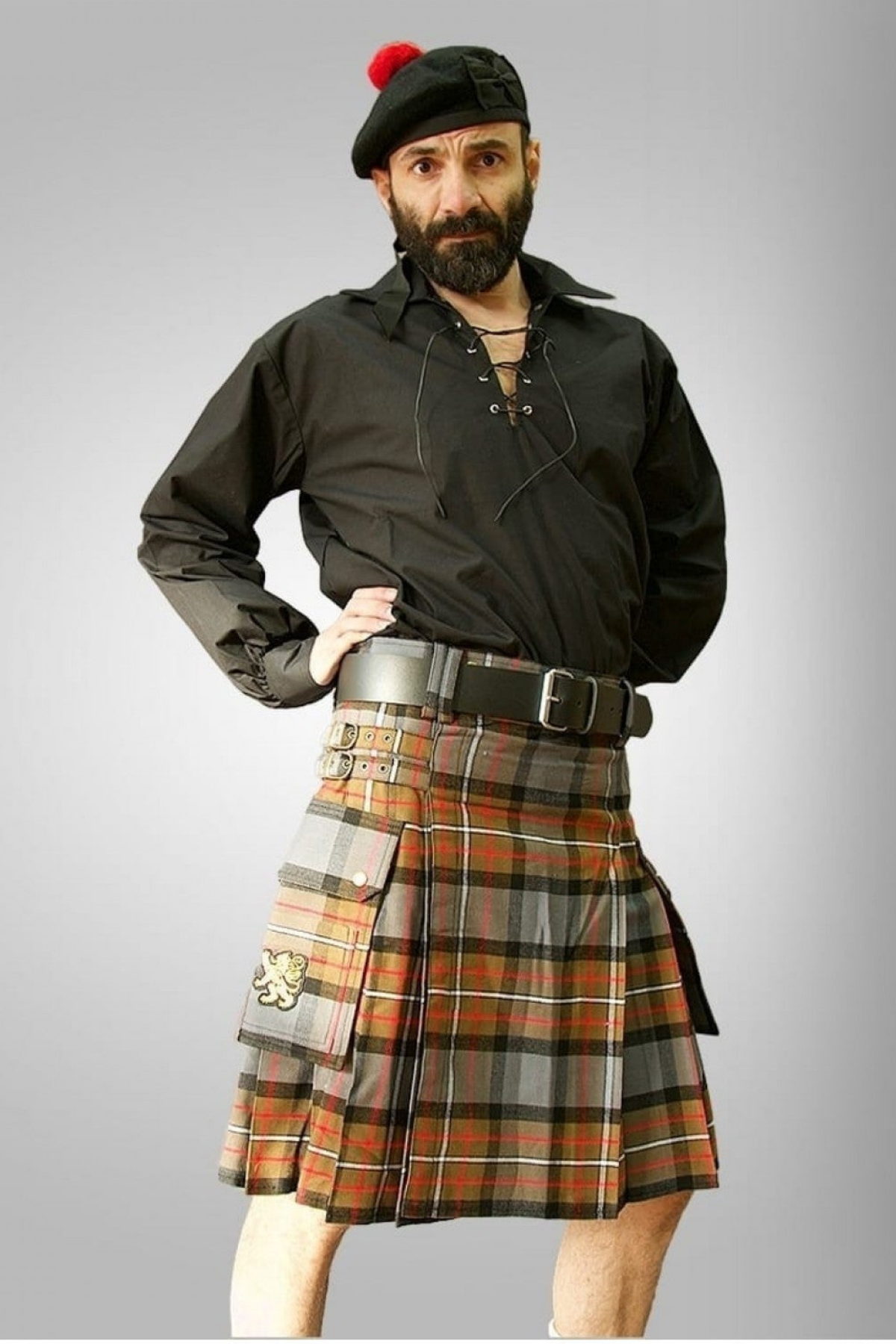 Contemporary  tartan Kilt