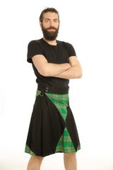 X-Men Tartan Hybrid Kilt - Side view