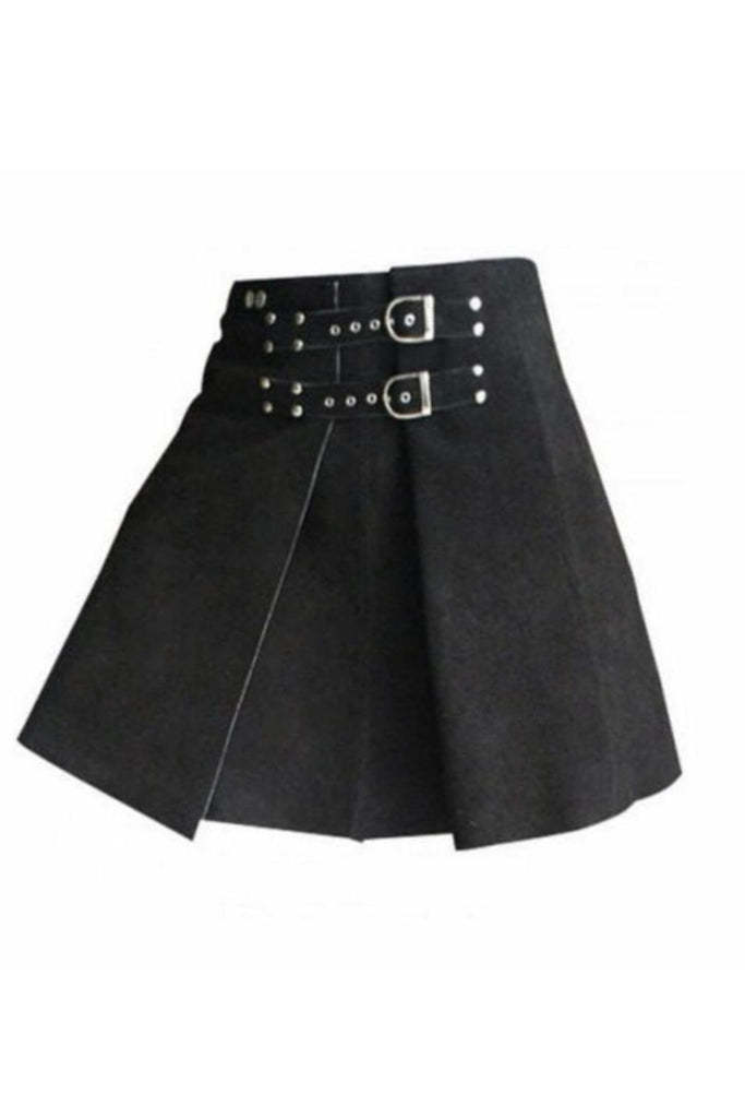 Roman Gladiator Warrior Leather Kilt | Fashion Kilt™