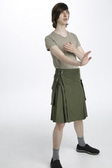 running kilt - Right side view