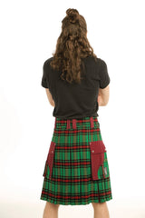 Tartan Hybrid Kilt - Back Side view