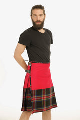 Mens Fashion kilt - Right side view