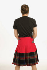 Hybrid fashion kilt- Back side view