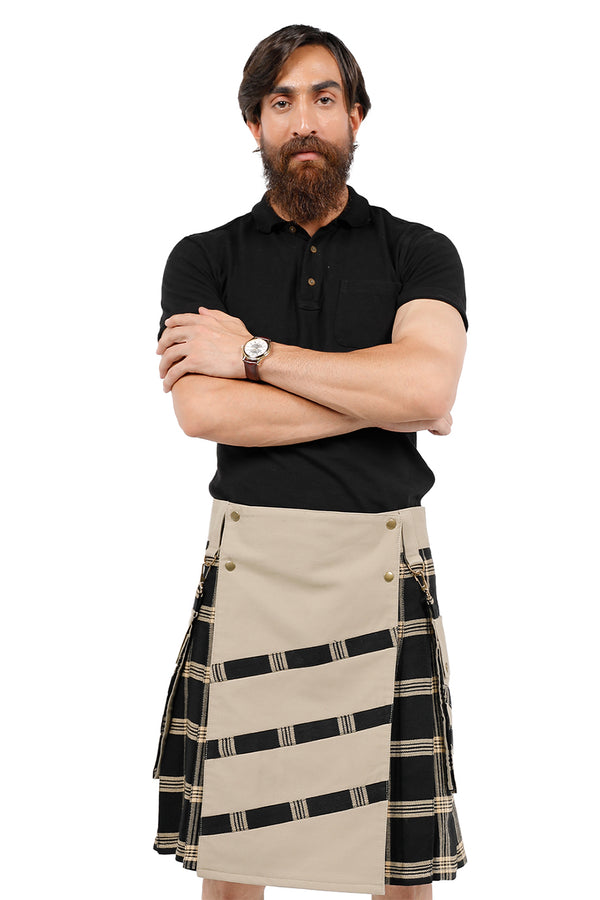 Tartan hybrid kilt