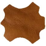 light brown leather swatch
