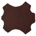 brown leather swatch