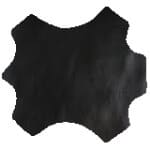 black leather swatch